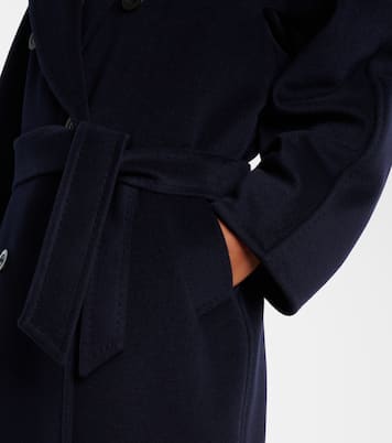 Madame wool and cashmere wrap coat | Max Mara