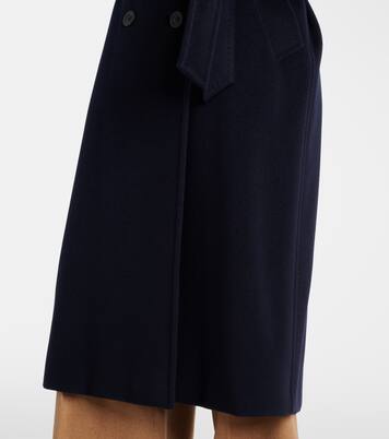 Madame wool and cashmere wrap coat | Max Mara