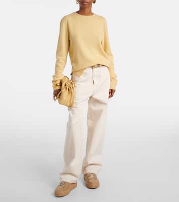 Sneakers H-Stripes aus Veloursleder und Shearling | Hogan