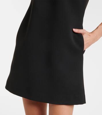 Crystal-embellished crêpe minidress | Self-Portrait