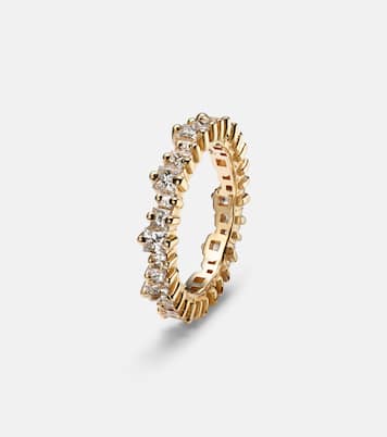 Vorsteckringe Milli für Smart Rings aus 18kt Gelbgold (750/1000) mit Diamanten | Suzanne Kalan