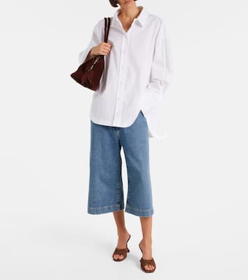 Lupita leopard-print 95 suede mules | Amina Muaddi