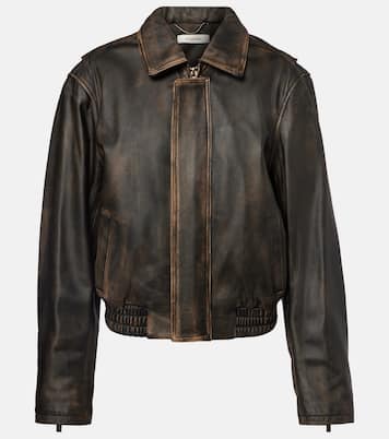 Leather jacket | Jacques Wei