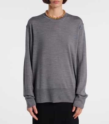 Pullover aus Wolle und Seide | Toteme