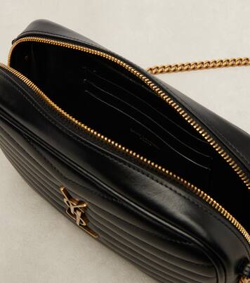 Lou Mini matelassé leather camera bag | Saint Laurent