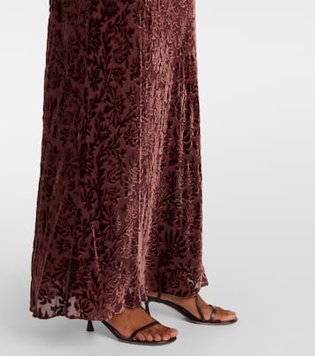 Robe longue Jolynn en jacquard | Veronica Beard