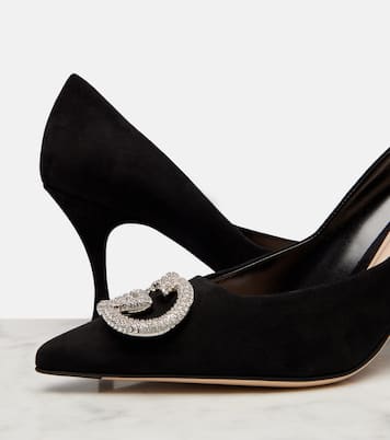 Salones Alicia 85 de ante adornados | Gucci