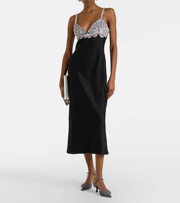 Slingback-Pumps Aren aus Tweed und Leder | Jimmy Choo