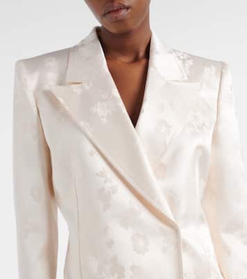 Blazer Aleah brodé en soie | Gabriela Hearst