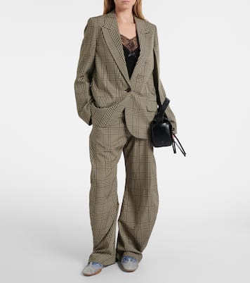 Trompe l'œil leather flats | Acne Studios