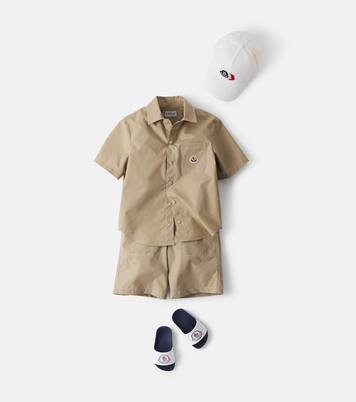 Casquette brodée en coton à logo | Moncler Enfant