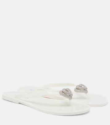 Riviera embellished thong sandals | Mach & Mach