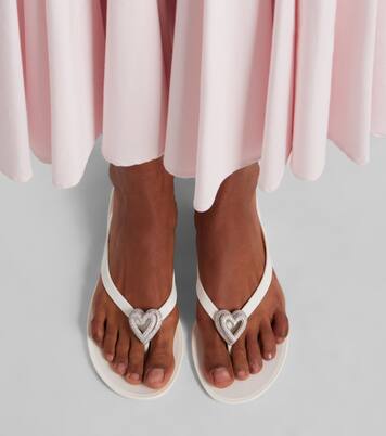 Riviera embellished thong sandals | Mach & Mach