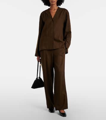 Pyjama-Hose aus Flanell | Toteme