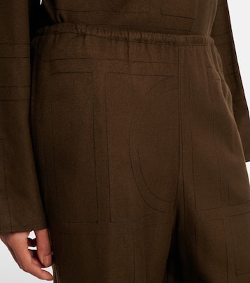 Pyjama-Hose aus Flanell | Toteme