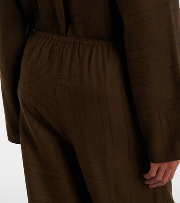 Pyjama-Hose aus Flanell | Toteme