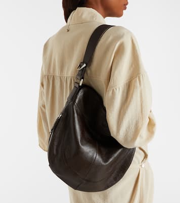 Schultertasche Quiver Clip Medium aus Leder | Lemaire