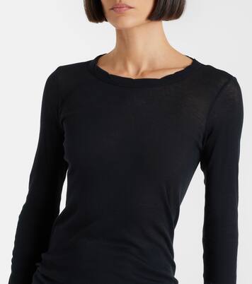 Cotton jersey top | Rick Owens