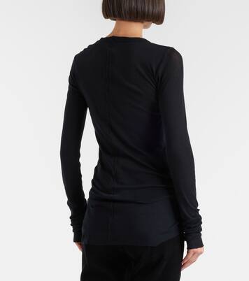 Cotton jersey top | Rick Owens