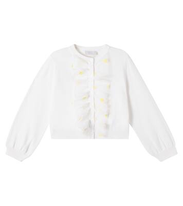 Cardigan en coton à fleurs | Stella McCartney Kids