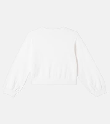 Cardigan en coton à fleurs | Stella McCartney Kids