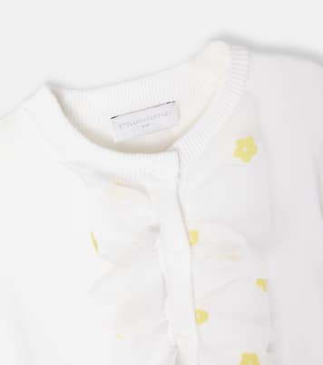 Cardigan en coton à fleurs | Stella McCartney Kids