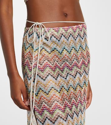 Zigzag beach cover-up | Missoni