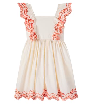 Clementine ruched cotton dress | Molo