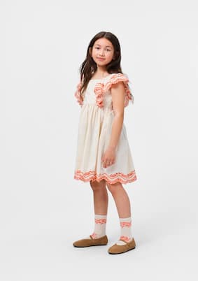Clementine ruched cotton dress | Molo