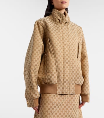 GG Canvas blouson jacket | Gucci