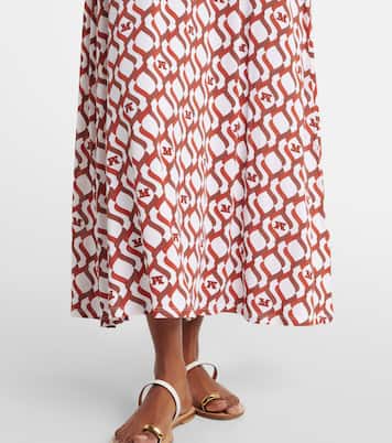 Paste printed midi dress | Max Mara