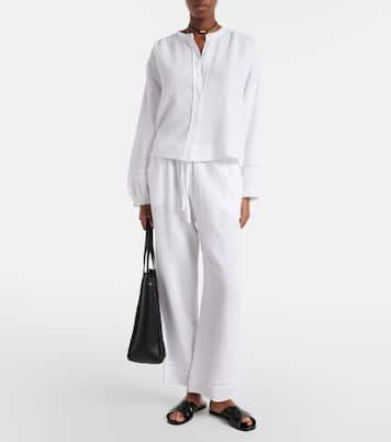 Taria cotton muslin shirt | Velvet