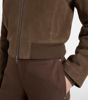 Suede blouson jacket | Vince