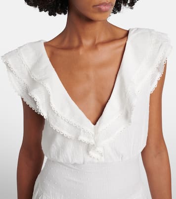 Minikleid Della aus Baumwolle | Poupette St Barth