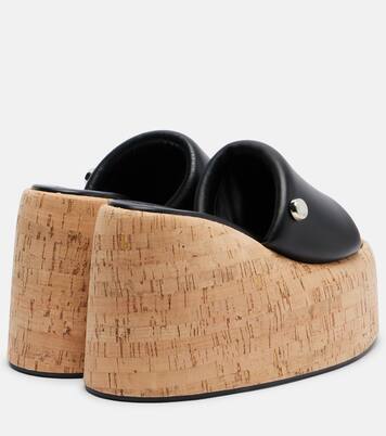 Sandali Mochi in pelle con platform | The Attico