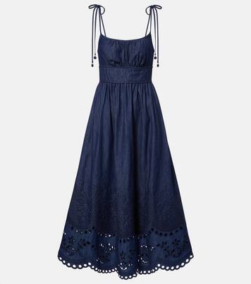 Midikleid Mahon aus Denim | Zimmermann