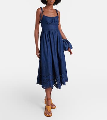 Midikleid Mahon aus Denim | Zimmermann