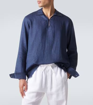Vincent linen shirt | Orlebar Brown