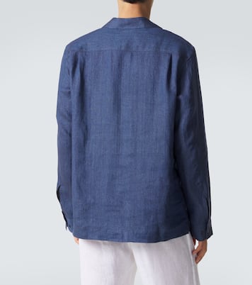 Vincent linen shirt | Orlebar Brown