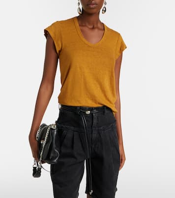 T-shirt Zankou in lino | Marant Etoile