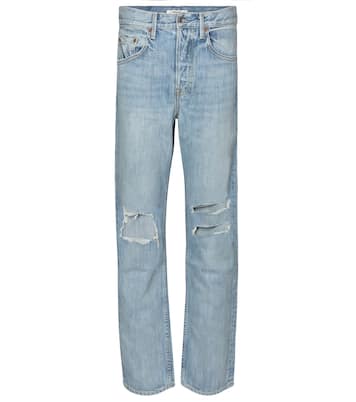 Mid-Rise Distressed Jeans Isabeli | GRLFRND