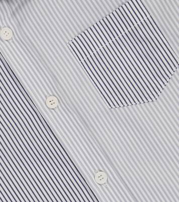 Pinstriped cotton shirt | Il Gufo