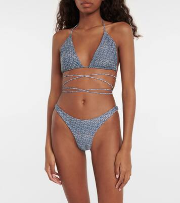 Culotte de bikini à logo | Magda Butrym