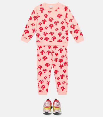 Printed sweatshirt and sweatpants set | Stella McCartney Kids