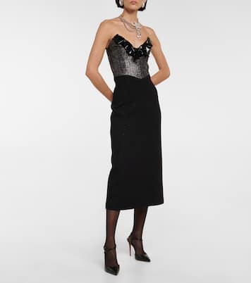 Robe midi en tweed | Alessandra Rich