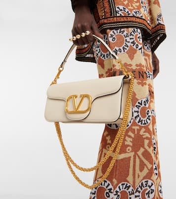 Schultertasche Locò Medium aus Leder | Valentino Garavani