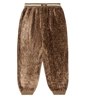 Chenille sweatpants | Brunello Cucinelli Kids