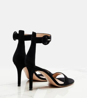 Portofino 85 suede sandals | Gianvito Rossi