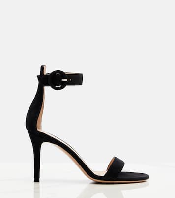 Portofino 85 suede sandals | Gianvito Rossi