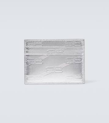 Kartenetui BB aus Leder | Balenciaga